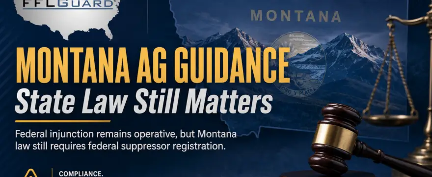 BREAKING NEWS: Montana AG Issues NFA Injunction Warning